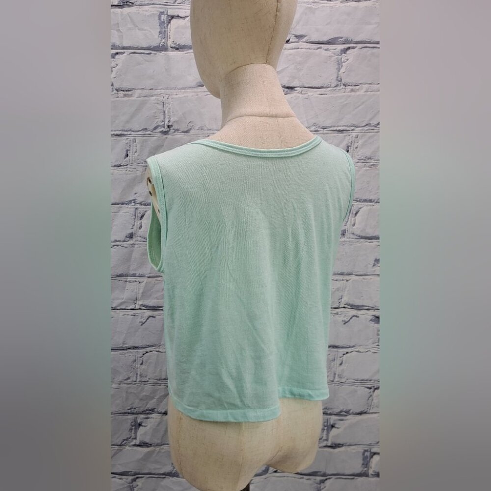 True Vintage 90s 80s Women's Tank Top Beachwear Florida Swim Wear Beach Large - Picture 9 of 12